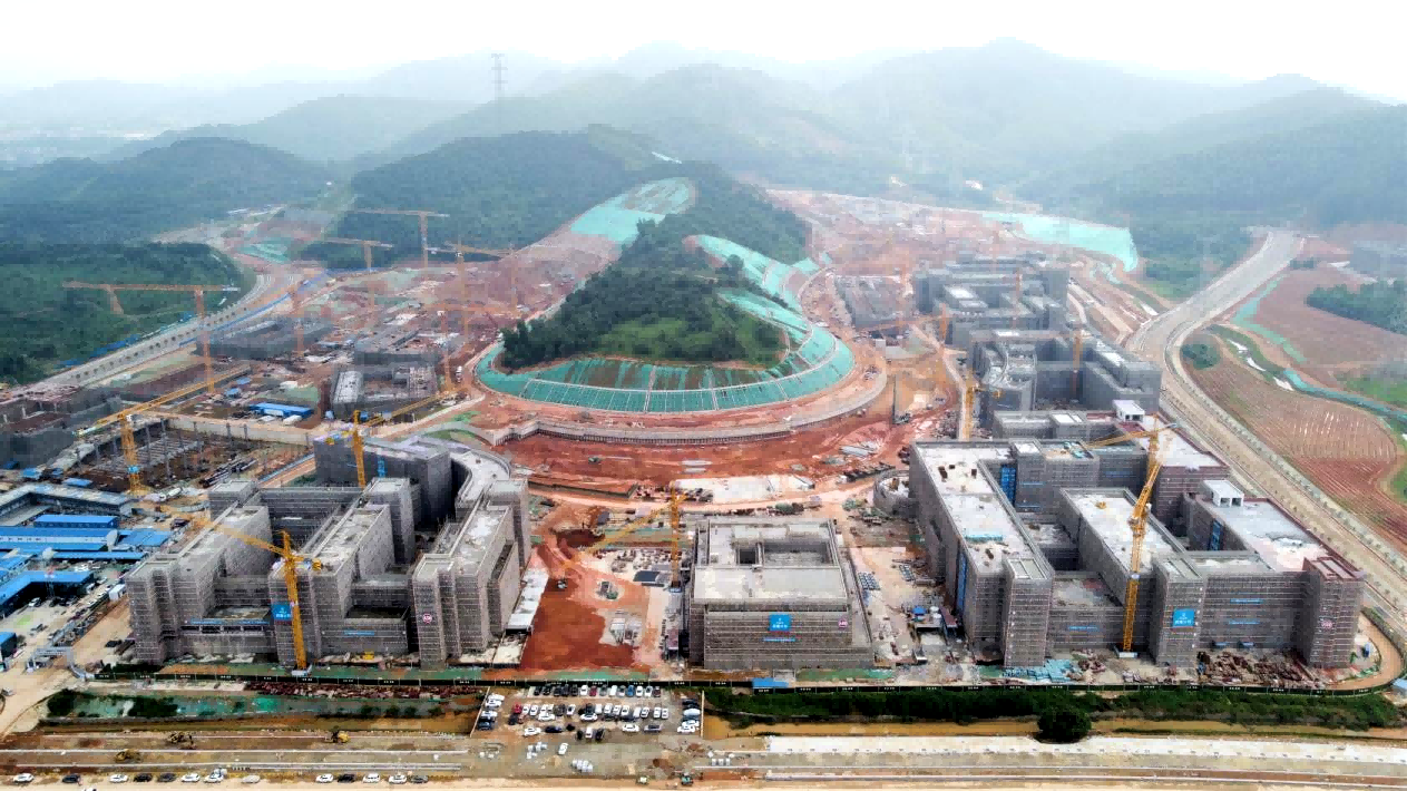 广州城市职业学院迁建工程建设成效显著